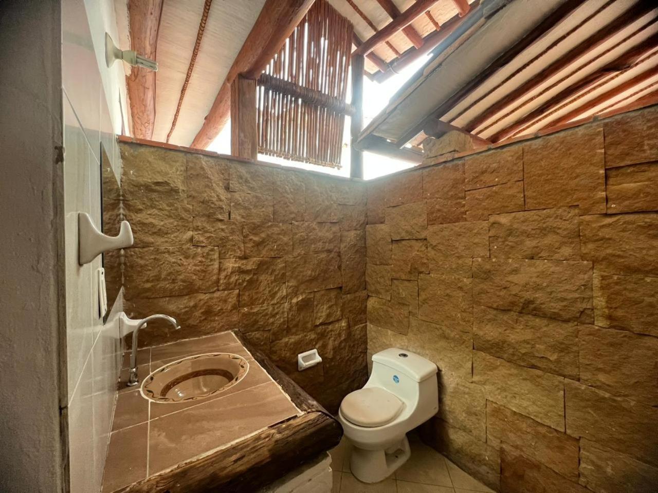 La Casa Del Toche Barichara Hotel Buitenkant foto