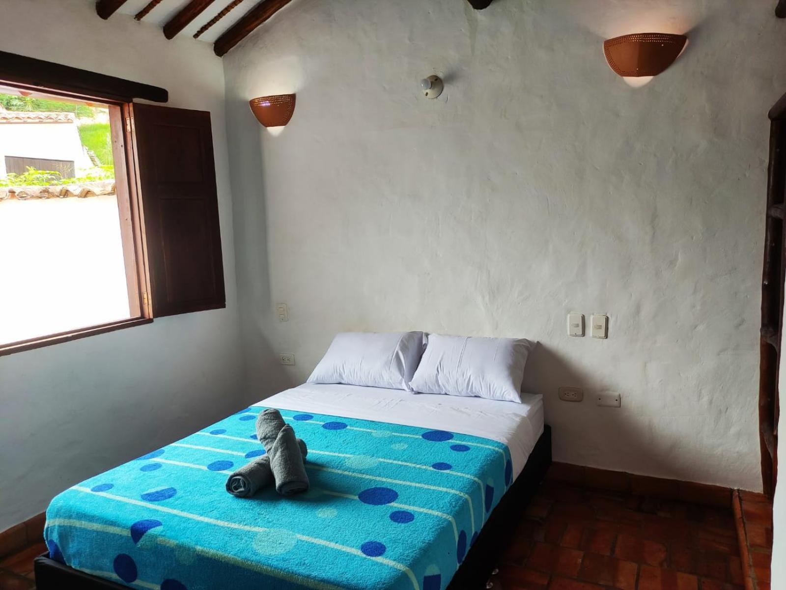 La Casa Del Toche Barichara Hotel Buitenkant foto
