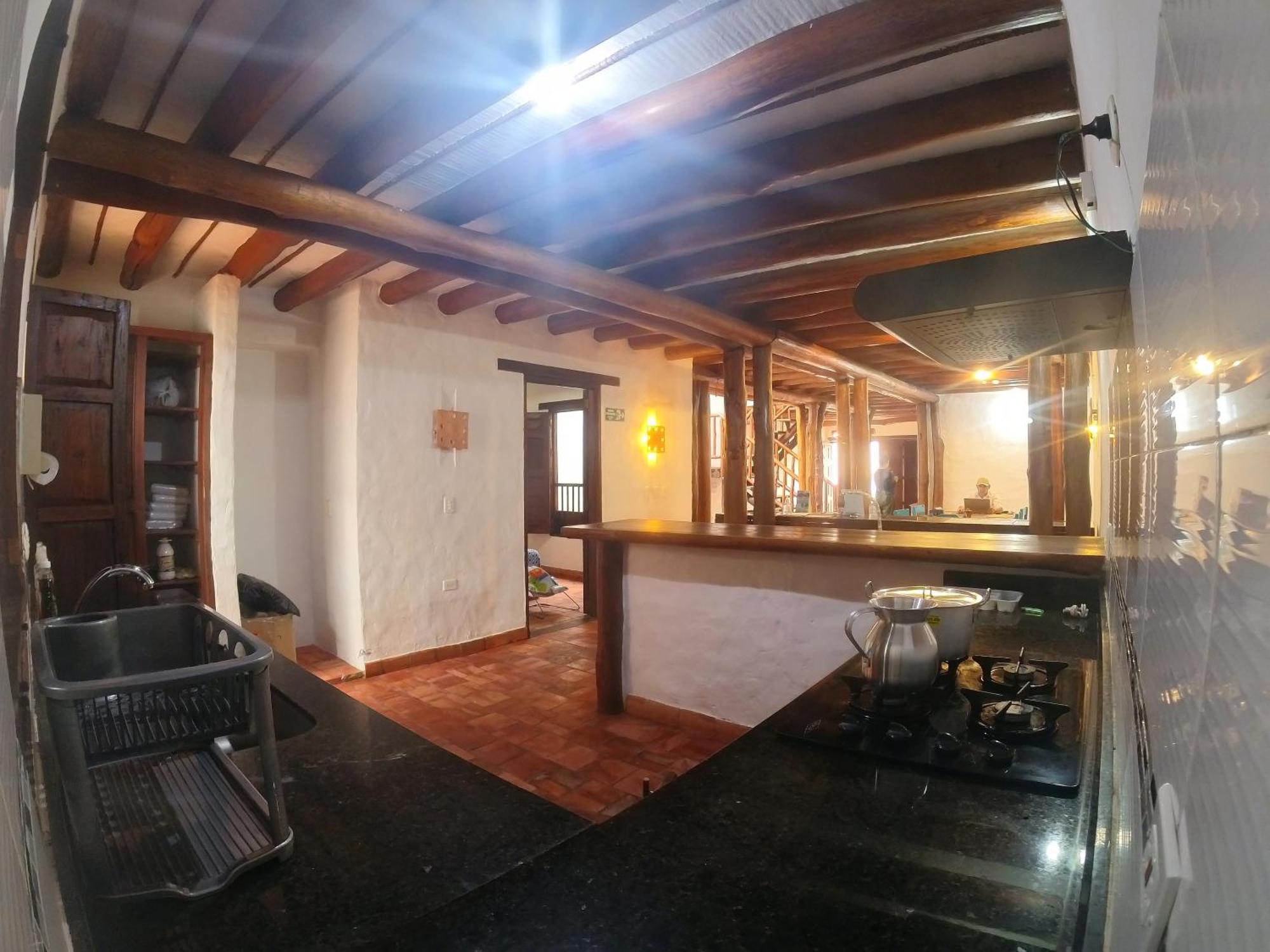 La Casa Del Toche Barichara Hotel Buitenkant foto