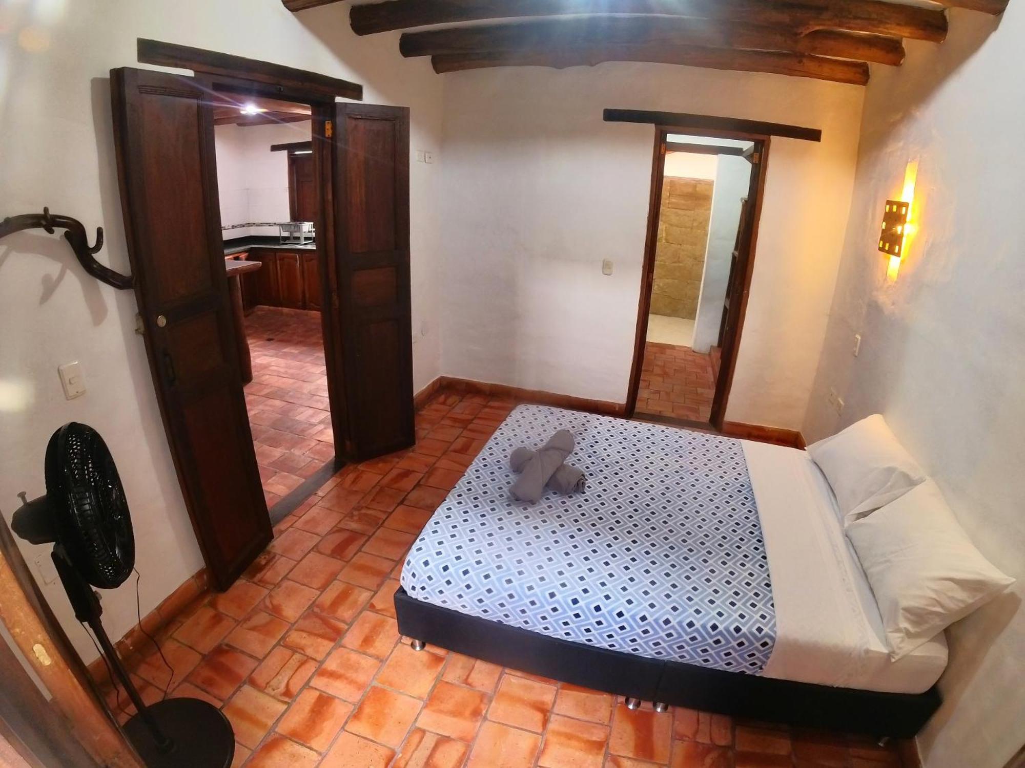 La Casa Del Toche Barichara Hotel Buitenkant foto