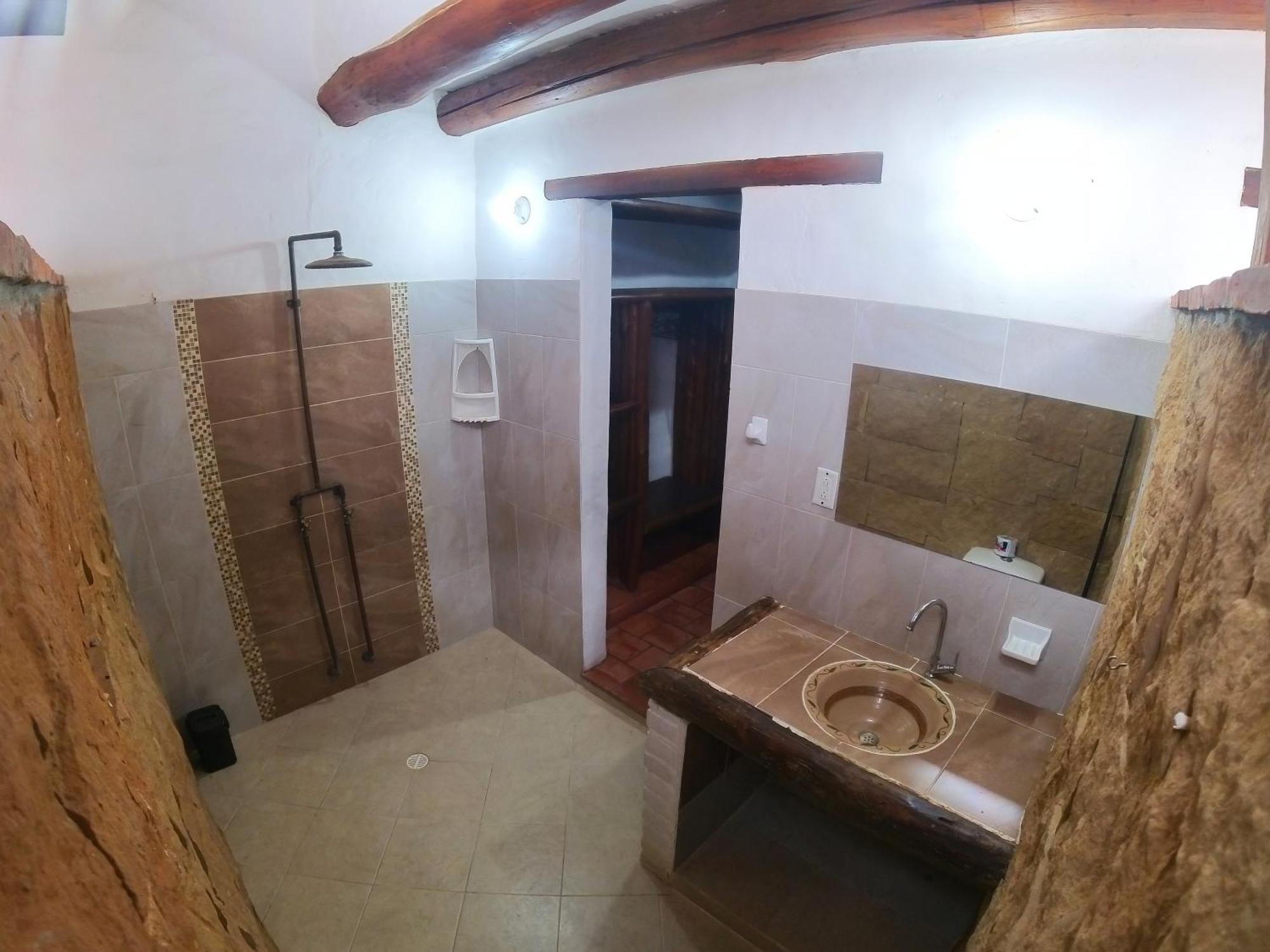 La Casa Del Toche Barichara Hotel Buitenkant foto
