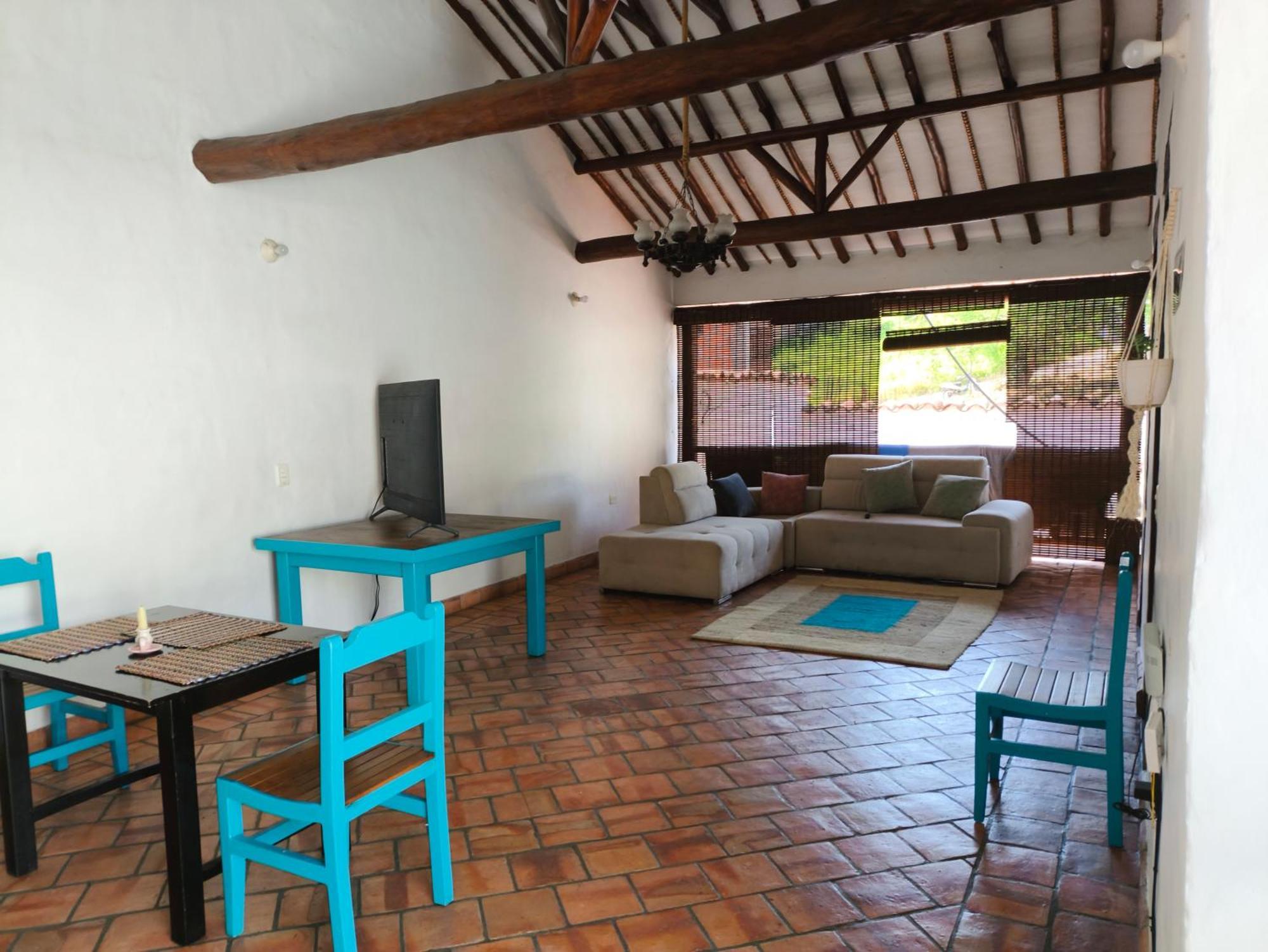 La Casa Del Toche Barichara Hotel Buitenkant foto